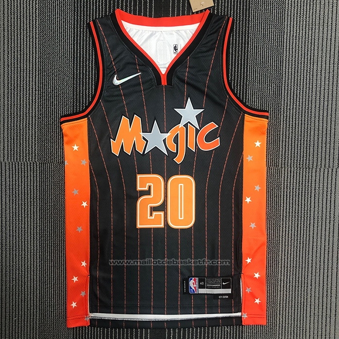 Maillot Orlando Magic Markelle Fultz #20 Ville 2021-22 Marron